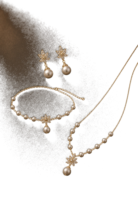 Pearl jewelry set