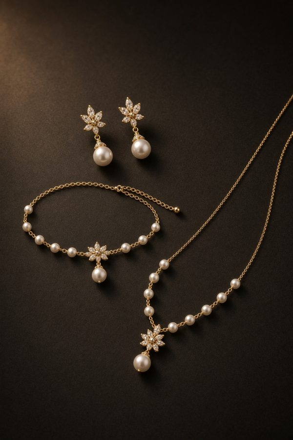 Pearl Jewelry Set
